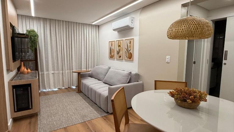 Apt novo Gramado próximo Museu de Cera e NBAPark - B&B Gramado