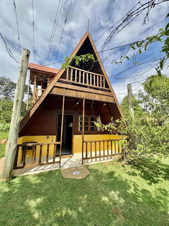 Chalé Kaa Puã Vista e Aconchego na Rota do Vinho - B&B São Roque