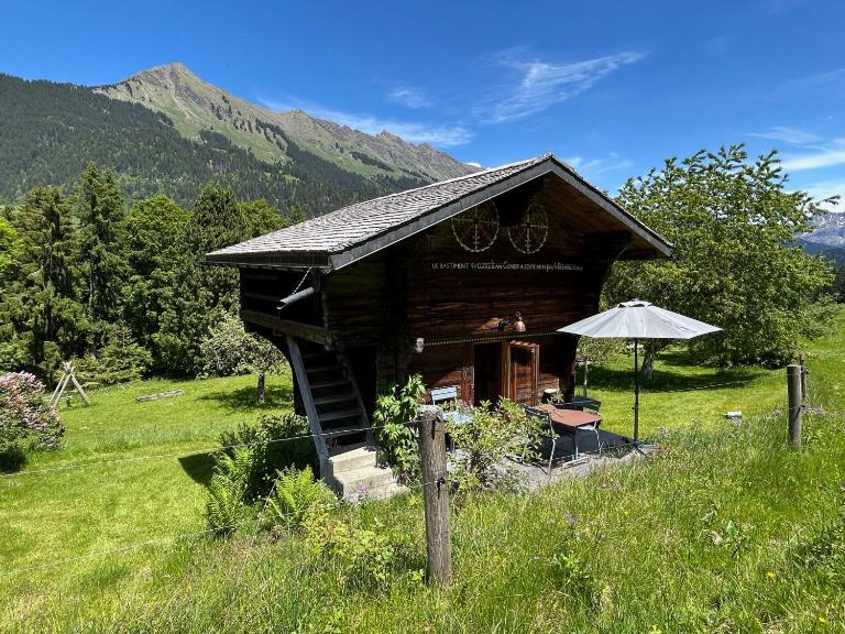 A charming alpine chalet - Ferienwohnung Ensex