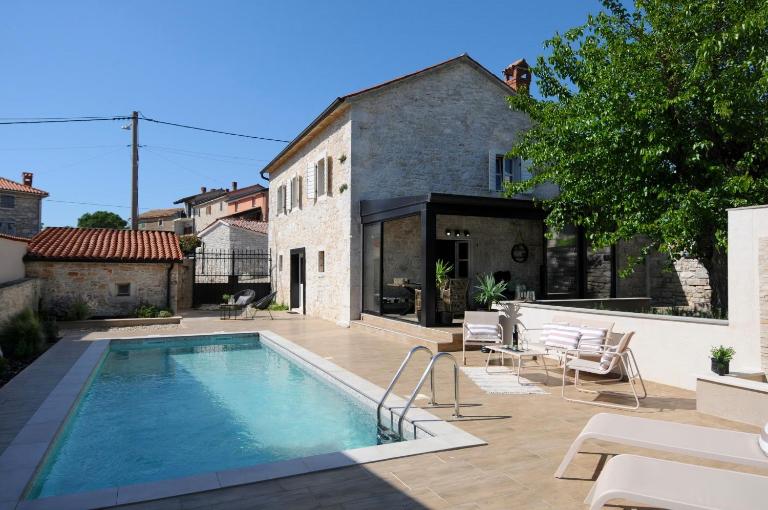 Villa Angelina - design stone house in Markovac - B&B Višnjan - Visignano