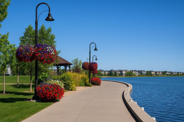 Cozy 2-Bedroom Suite 5 Minutes Walk to Chestermere Lake - Chambres d'hôtes Chestermere