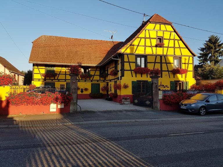 Appartement 6 personnes dans maison alsacienne - Chambres d'hôtes Andolsheim