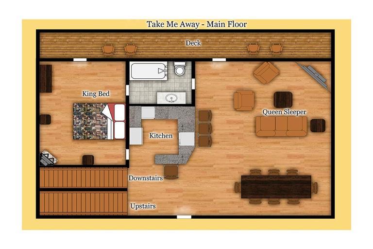 Take Me Away by Venture Smoky Mountains - B&B Gatlinburg