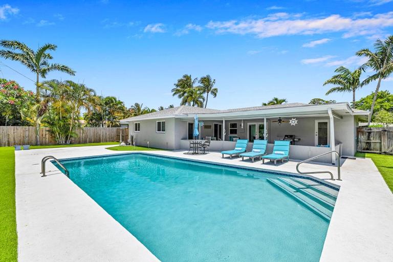 Dream Tropical Pool House East Boyton By The Beach - B&B Boynton Beach