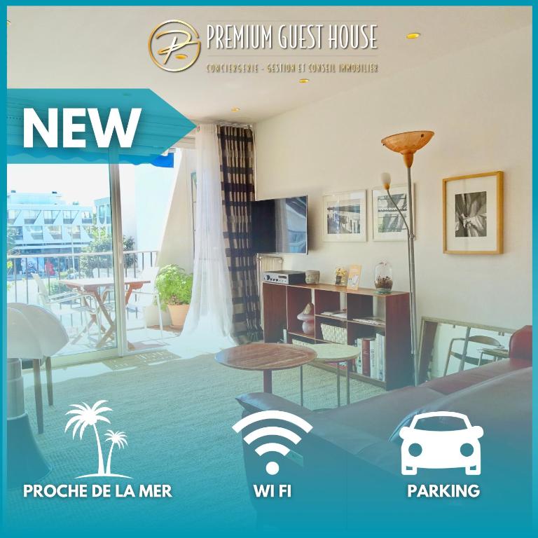 PGH N38 - Centre-Ville, Port avec Parking Privé - Chambres d'hôtes La Grande-Motte