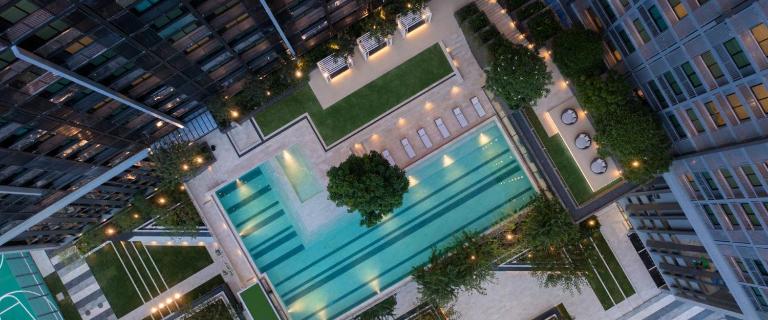 NEU 1Bdrnear Airport Pool Gym Mega Bangna - Ferienwohnung Ban Bang Kaeo