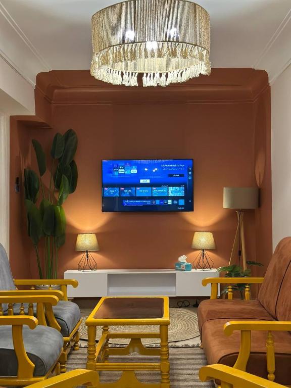 شقة فندقية بالأسكندرية - ميامي - برج البارون مقابل الشاطئ - B&B Alessandria d'Egitto
