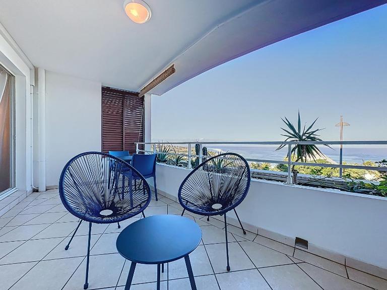 L'heure bleue -Apt 2pers-vue mer - B&B Saint-Paul