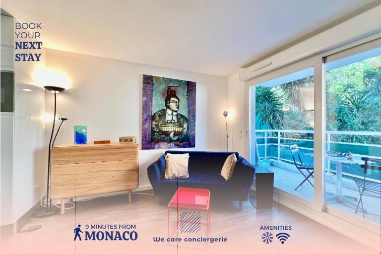Charming and Cozy 1 bedroom Close to Monaco - Bed and Breakfast Les Moneghetti