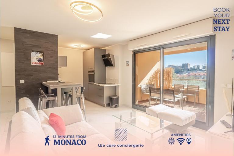 Beautiful apartment with pool near Monaco - B&B Beausoleil
