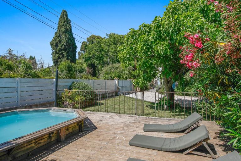 Le Mas de Lila , vieux mas en pierres avec piscine - Ferienwohnung Hyères