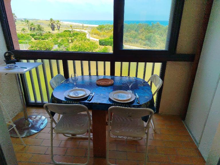 Front de mer pour ce t2 dans résidence avec piscine collective -4TRO94 - B&B Saint-Cyprien-Plage