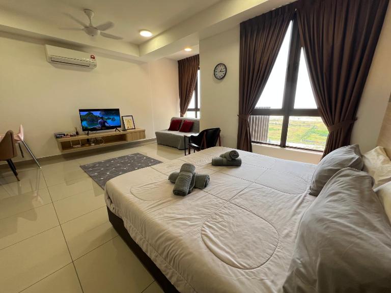 Luxury & Lovely studio with waterpark in town - Ferienwohnung Malakka
