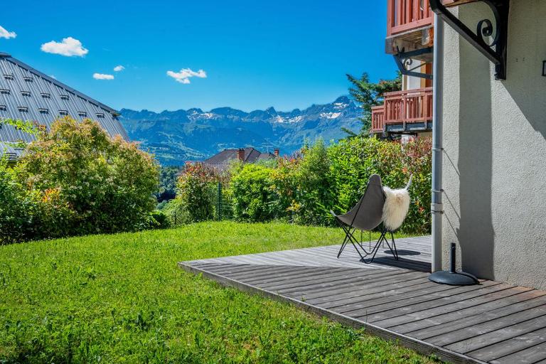 3 bed apt,central location, parking, garden, 6 pax - Bed and Breakfast Saint-Gervais-les-Bains