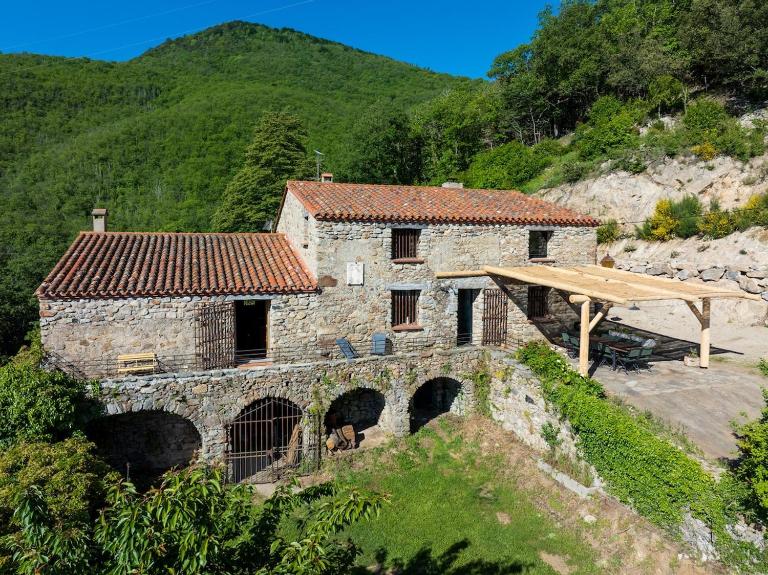 Grand mas catalan en pleine nature avec piscine - B&B Ceret