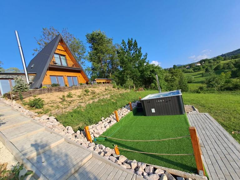 Cabană A-Frame Bran Chalet - Chambres d'hôtes Sohodol