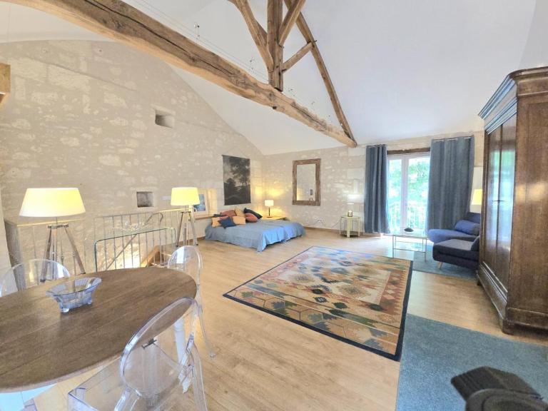 Appartement confortable au cœur de Brantôme, terrasse privée - FR-1-616-487 - Ferienwohnung Brantôme
