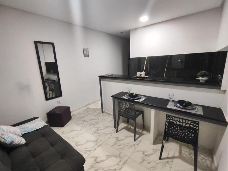 Flat ,moderno e automatizado 50 metros da praia do Cabo Branco - Ferienwohnung João Pessoa