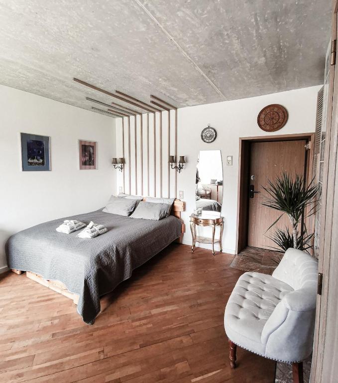 Cozy Studio Palanga City Center - Chambres d'hôtes Palanga