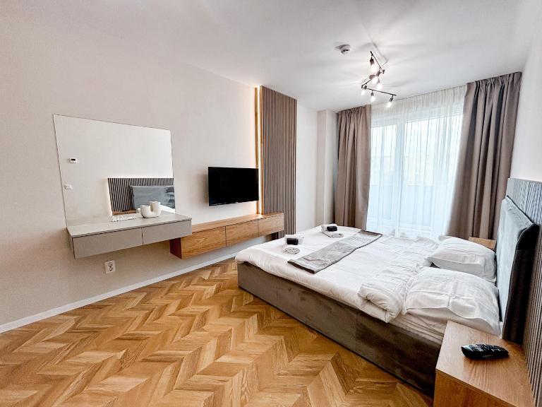 Airport Nest Private Parking, AC and Smart TV - Ferienwohnung Klausenburg