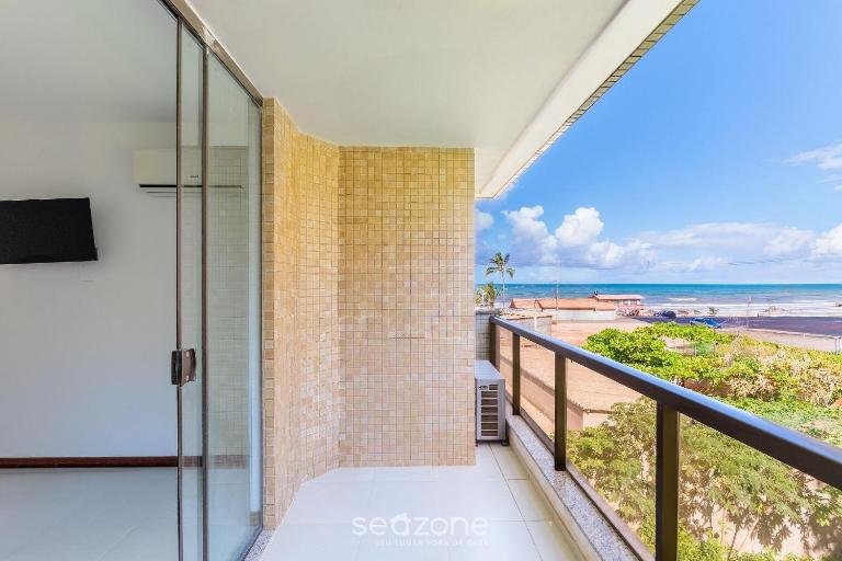 Apartamento Vista Mar 190m da Praia BSR0203 - Chambres d'hôtes Cururupe
