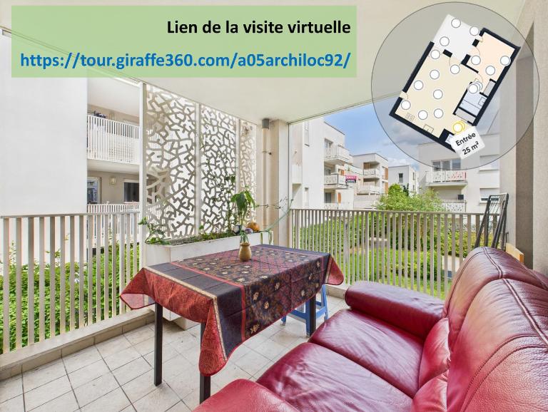 CosyHome in Paris, gare et terrasse - Chambres d'hôtes Gennevilliers