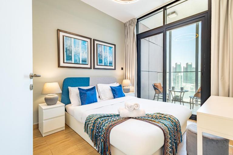 Sleek & Modern 1BDR - Huge Balcony - 3 min walk to ADGM - Cleveland - Galleria - Upgraded - Chambres d'hôtes Abou Dabi