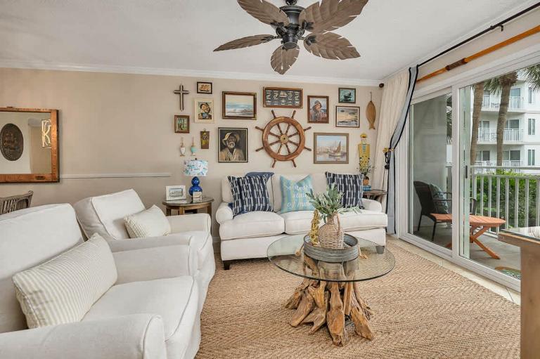 Sail Inn SaintSimons-ground unit beach access pool - Chambres d'hôtes East End