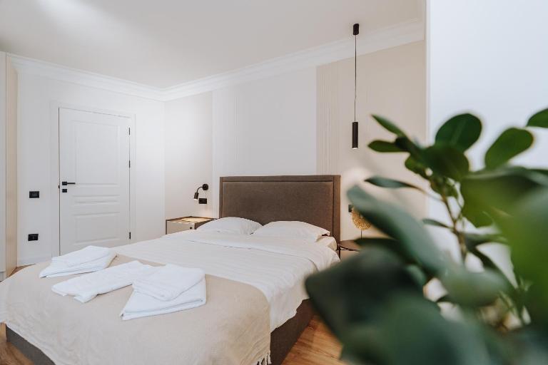Comfortable 1BR -Work Desk - Steps from Oasis Mall - B&B Chişinău