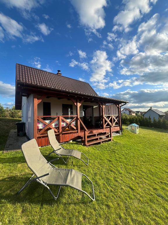 Przystań Bajka Domek Środkowy - Bed and Breakfast Wawrowice