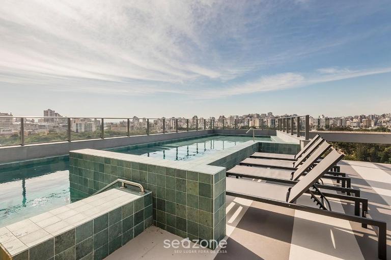 Estúdio em Prédio com Piscina em Porto Alegre - JRE - Ferienwohnung Porto Alegre