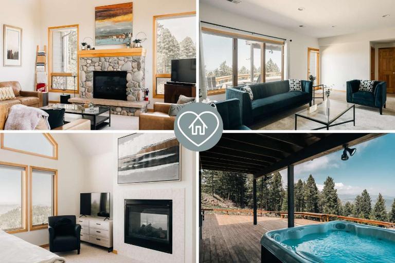 Peaceful Getaway with Hot Tub - Views - Evergreen - B&B Evergreen