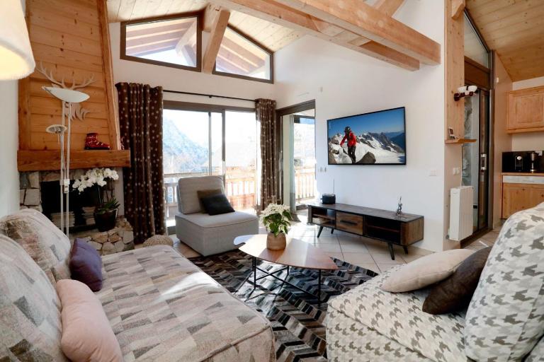 Superbe Appartement Deux Alpes Cosy et chaleureux 6 personnes - B&B Les Deux Alpes