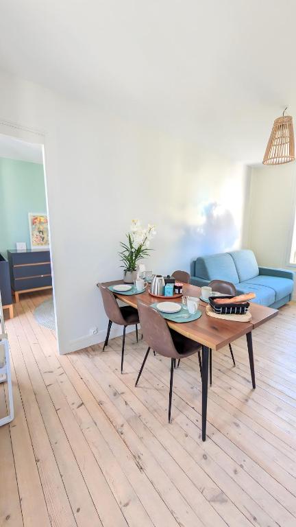Il Nido 2, F2 hyper centre, parking et wifi - B&B Villers-sur-Mer
