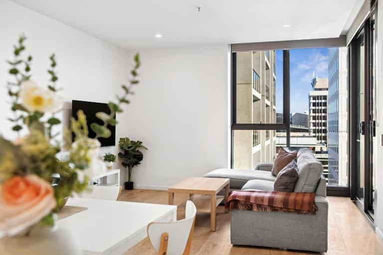 Patio Mt view 1BR apt in CBD near ANU and museum with free parking and WiFi - Ferienwohnung Canberra