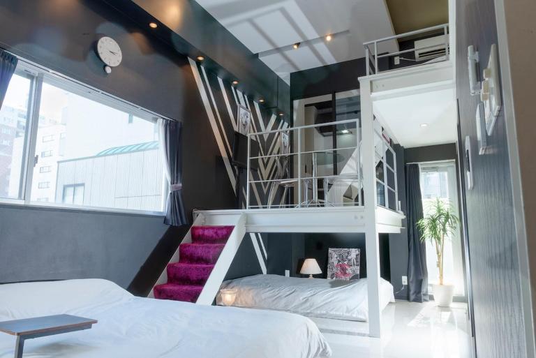 Designers room in Marunouchi for 6 people - Chambres d'hôtes Nagoya