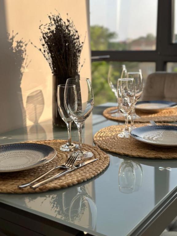 luxury Apartmens na Duhnovicha , напроти Аквапарка "Карпатія" - B&B Mukachevo