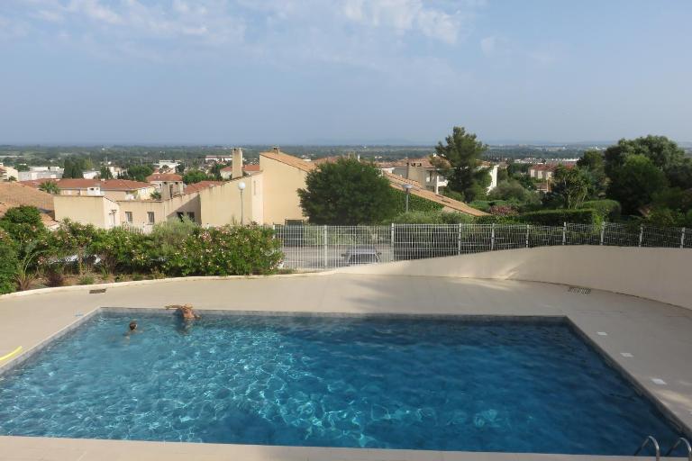 T2 50m carrés vue mer piscine tennis - Ferienwohnung Hyères