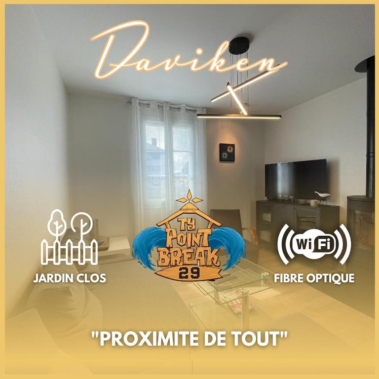 Daviken, perfect location - Bed and Breakfast Douarnenez