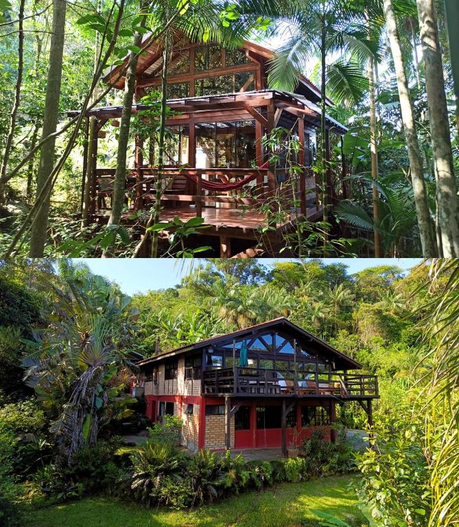 Casa Juçara & Casa Tucano - Floripa - Exclusive Forest Escape - B&B Florianópolis
