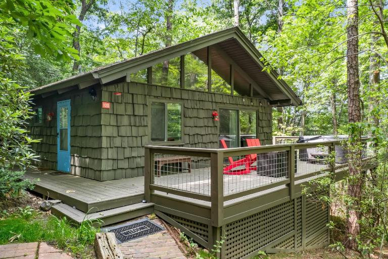 Woodhaven Cabin Sauna & Hot tub - B&B Asheville