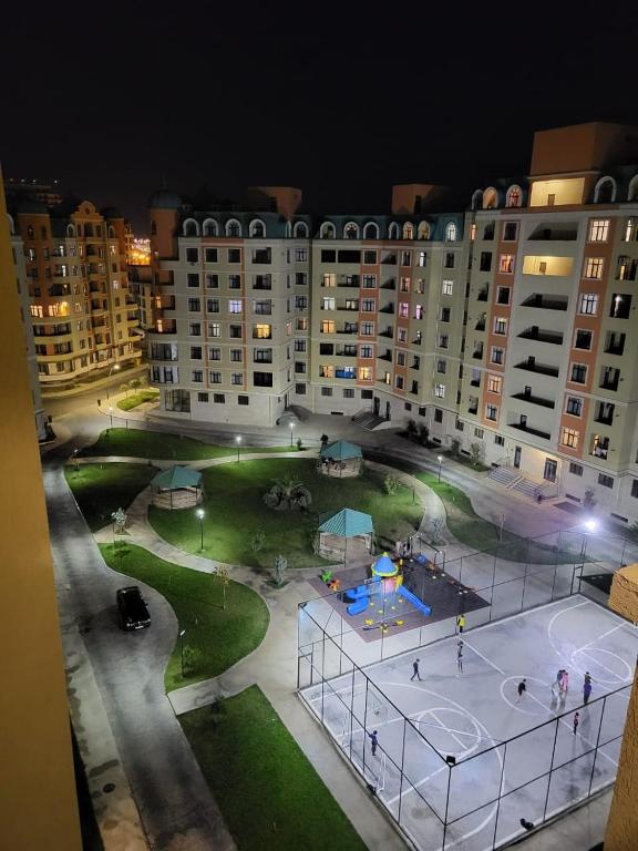 Coastal 2 Bedrooms, 2 Balcones, AC, Wi-Fi, Sumgait Boulevard Park - B&B Sumgayit