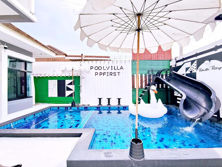 PPFirst Pool Villa - Bed and Breakfast Ban Huai Yai