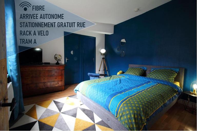 T1 charme, calme, Fibre, Proche bords de Loire - Bed and Breakfast Orléans