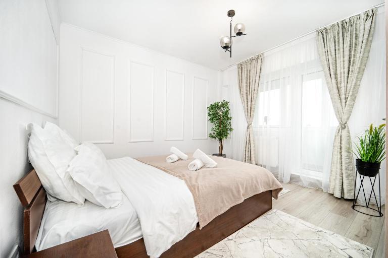 Panoramic Apartment with public Parking TPARK paid by us in Timisoara - B&B Timișoara