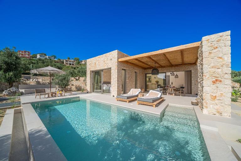 Lithos Art Villas - Armonia - B&B Lakíthra