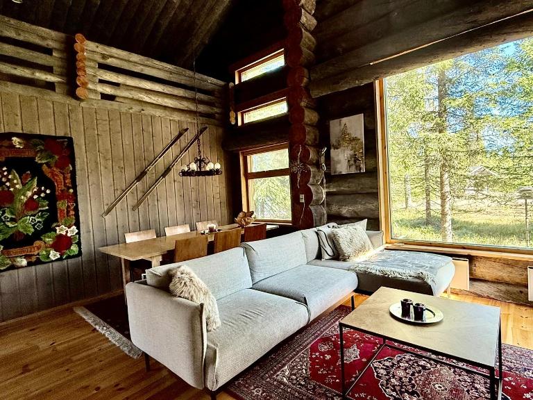 Luosto Lapland Villas Lake Aarnilampi Beach, Great Private Villa for Families & Outdoor Lovers, sauna - Bed and Breakfast Luosto