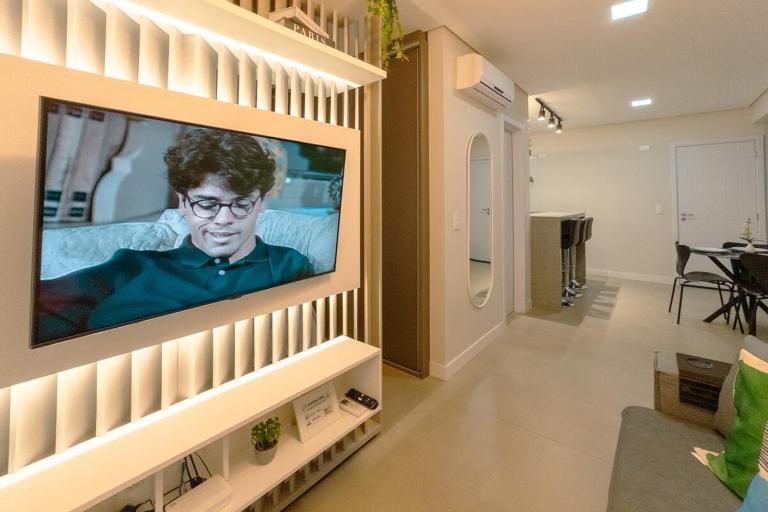 Apartamento Sofisticado Perto de Tudo JR1304 - Chambres d'hôtes Maringá
