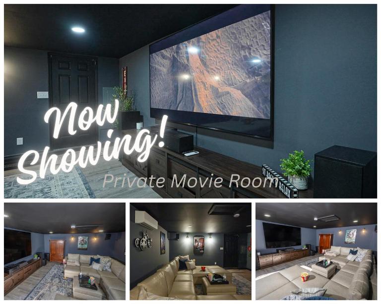 Cozy Movie Room and King Size Bed - B&B Fayetteville