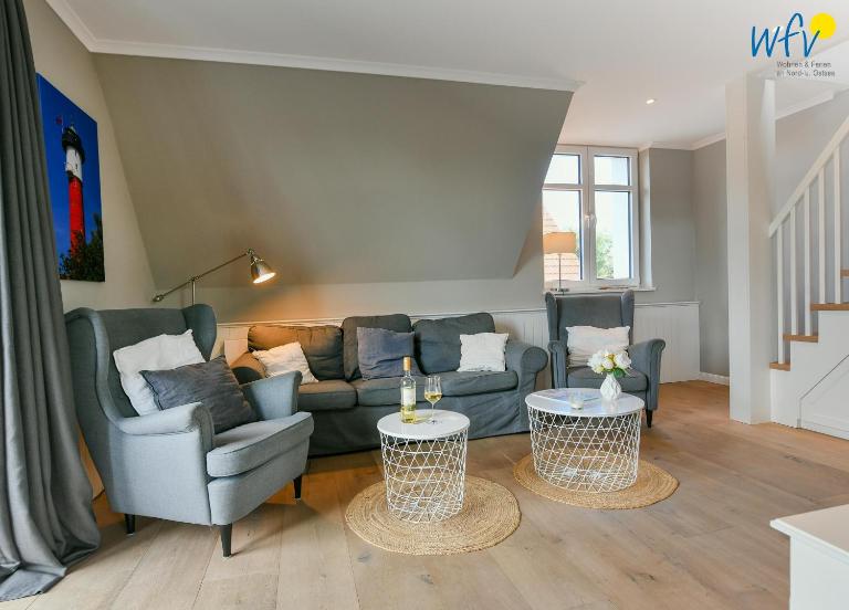 Ferienhaus Charlotte 48 Ferienwohnung große Charlotte - B&B Nordseeheilbad Wangerooge